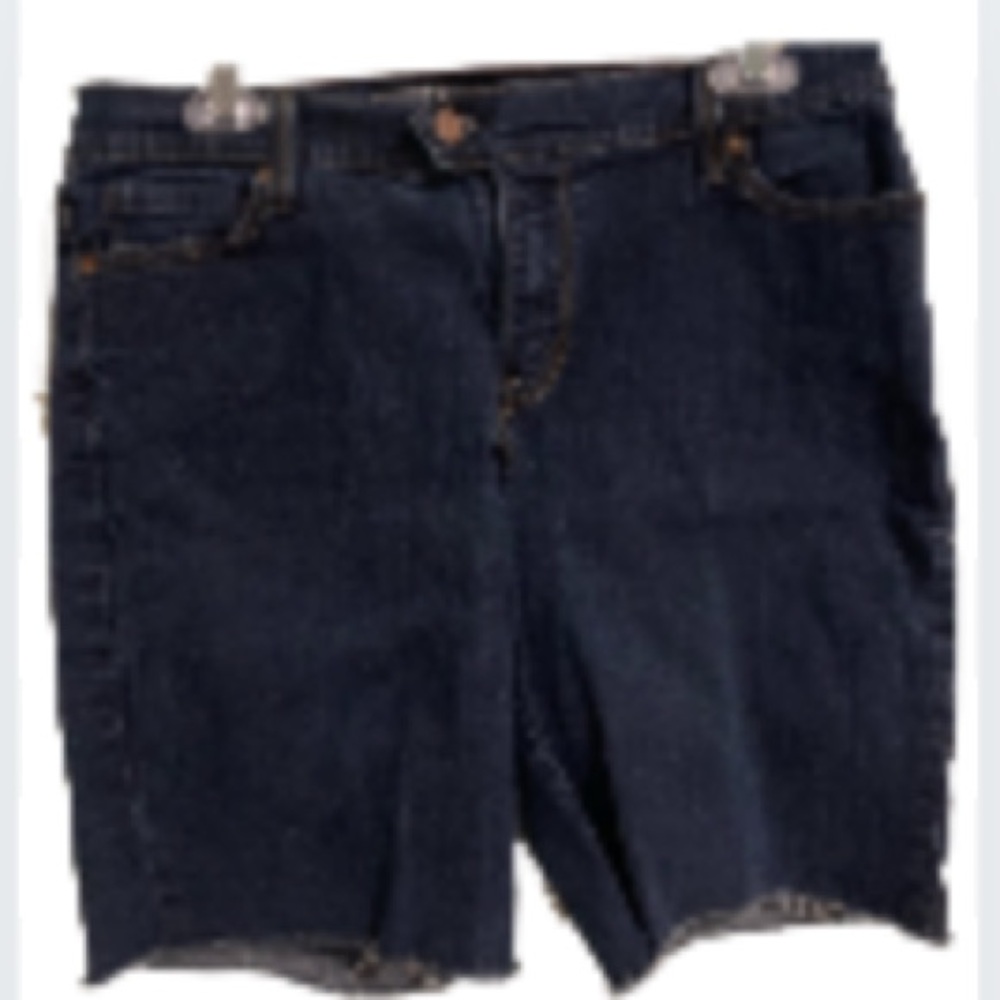EUC Levi Cut-off Shorts Perfectly Slimming 548 Size 12 - Picture 3 of 9